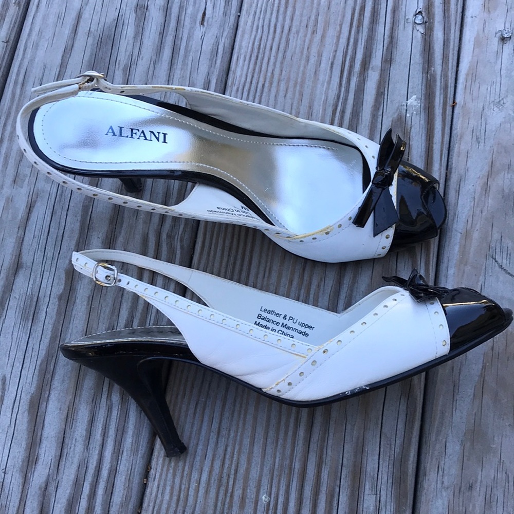 Alfani spectator sling backs